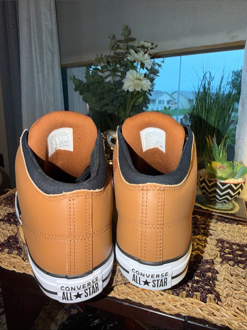 Converse Chuck Taylor All Star High Street Mid Brown Black Men’s 10.5 Women’s 12 - Picture 5 of 8